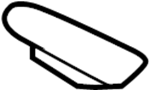 Image of Glass. WINDSHIELD. Spacer. A component that. image for your 1998 Toyota Corolla   