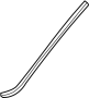 Image of Windshield Molding (Upper) image for your 2014 Toyota Tundra 5.7L i-Force V8 FLEX A/T 4WD 1794 Edition Crew Cab Pickup Fleetside 