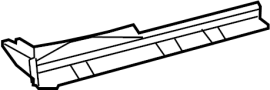 Image of Rocker Panel Reinforcement image for your 2018 Toyota Corolla   