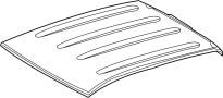 Image of Roof panel. image for your 2011 TOYOTA TUNDRA