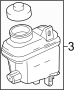 View Brake Master Cylinder Reservoir Cap Full-Sized Product Image