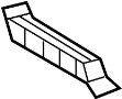 View Floor Pan Crossmember (Front, Upper) Full-Sized Product Image