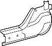Image of MEMBER SUB - ASSEMBLY, FLO. Reinforcement. Side support. image for your Toyota