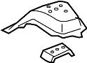 Image of REINFORCED SUB - Assembly, N. Reinforcement. Seat REINFORCED. (Rear) image for your Toyota