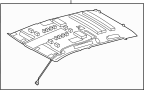 Image of HEADLINER ASSEMBLY, ROOF. image
