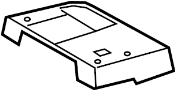 Image of Radio Amplifier Bracket image for your 2011 TOYOTA TUNDRA Base Extended Cab Pickup Fleetside 4.0L  4WD