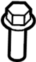 View Screw. Panel. Bolt. Console. (Front, Rear, Upper, Lower) Full-Sized Product Image