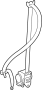 View Belt, Seat. Lap and Shoulder Belt. Retractor Assembly. (Front) Full-Sized Product Image 1 of 2
