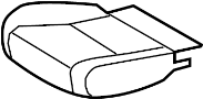 Image of Cover SUB - Assembly, Seat. Cushion Cover. (Front). Included with: Seat. image for your 2003 TOYOTA TUNDRA