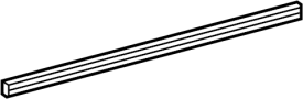 Image of Weatherstrip. Weatherstrip, Door. (Rear, Lower) image for your 2020 Toyota GR Supra   