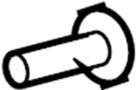 Image of LOCK. Bolt. Screw. Door. Latch. Bolt attaching door. image for your 2015 Toyota Sequoia 5.7L i-Force V8 FLEX A/T 4WD Platinum Sport Utility 