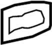 View Exterior Door Handle Gasket (Front, Rear) Full-Sized Product Image