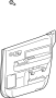 Image of Panel Assembly, Door. Panel, Trim. (Rear) image for your 2012 TOYOTA TUNDRA