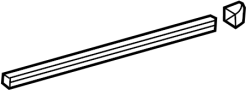 Image of Truck Bed Side Rail image for your 2012 Toyota Tundra  Limited Extended Cab Pickup Fleetside 