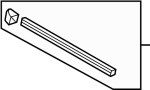 View Truck Bed Side Rail (Front) Full-Sized Product Image