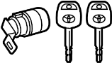 View Tailgate Lock Full-Sized Product Image 1 of 3