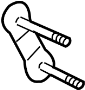 Image of Leaf Spring Bracket. Shackle Kit, SPRI. (Rear). A component used to help. image for your 2018 Toyota Tundra  SR Extended Cab Pickup Fleetside 