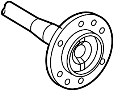 Image of Drive Axle Shaft (Rear) image for your 2011 Toyota Tundra  Platinum Crew Cab Pickup Fleetside 