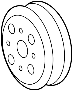 View Engine Water Pump Pulley Full-Sized Product Image