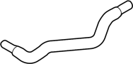 View Hose, Oil Cooler Inlet.  Full-Sized Product Image