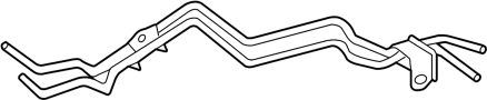 View Cooler pipe. Tube SUB - Assembly, Oil C.  Full-Sized Product Image