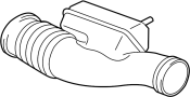 View Hose Assembly, Air Clean.  Full-Sized Product Image 1 of 2