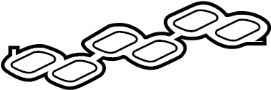 Image of Gasket. Manifold. Plenum. Intake. From 10/2010. From 12. image for your 2017 Toyota 4Runner 4.0L V6 A/T RWD SR5 Sport Utility 