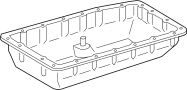 View Transmission Oil Pan Full-Sized Product Image