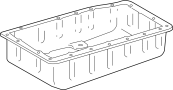 View Transmission Oil Pan Full-Sized Product Image