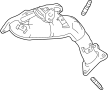Image of Exhaust Manifold image for your 2013 TOYOTA TUNDRA Base Standard Cab Pickup Fleetside 4.6L  RWD