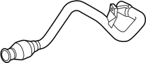 Image of Exhaust Pipe image for your 2013 TOYOTA TUNDRA Base Extended Cab Pickup Fleetside