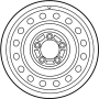 Image of Wheel image for your 2015 Toyota Tundra   