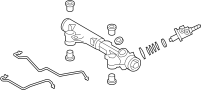 Image of Rack and Pinion Assembly image for your 2016 Toyota Sequoia  Platinum Sport Utility 