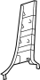 View Door Pillar Post Trim Set (Lower) Full-Sized Product Image
