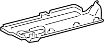 View Instrument Panel Cover (Lower) Full-Sized Product Image