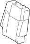 Image of Cover SUB - Assembly, S. Seat back Cover. (Rear) image for your Toyota