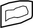 Image of Exterior Door Handle Gasket (Front, Rear) image for your 2013 TOYOTA TUNDRA Limited Extended Cab Pickup Fleetside 5.7L i-Force  RWD