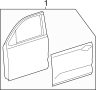 View Door Outer Panel (Front) Full-Sized Product Image