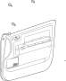 Image of Door trim panel. image for your 2018 Toyota Sequoia   