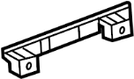 Image of Cover, Door Trim. (Rear, Upper). Included with: Door Trim. image for your 2021 TOYOTA TUNDRA Trail Crew Cab Pickup Fleetside