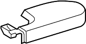 Image of Armrest Assembly, Door. (Rear). Included with: Door trim. image for your 2021 TOYOTA TUNDRA Trail Crew Cab Pickup Fleetside