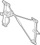 Image of Window Regulator image for your 2011 TOYOTA TUNDRA Base Crew Cab Pickup Fleetside 4.6L  4WD