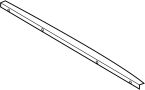 Image of Tailgate Trim Cover (Upper) image for your 2012 Toyota Tundra 4.6L V8 A/T RWD Base Standard Cab Pickup Fleetside 