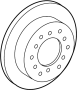 View Disc Brake Rotor (Rear) Full-Sized Product Image