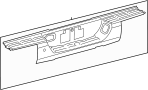 Image of Pad SUB - Assembly, BUM. Step Pad. (Rear) image for your 2020 Toyota Prius   