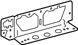 View Center plate. Cover, Bumper. (Rear) Full-Sized Product Image