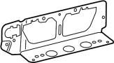 View Center plate. Cover, Bumper. (Rear) Full-Sized Product Image