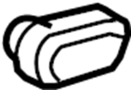 View Cover. CONNECTOR. Bumper Cap. Step pad. Tow Hook.  Full-Sized Product Image