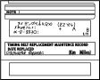 Image of Label. Air Bag Information. image for your 2000 Toyota Tacoma 3.4L V6 M/T 4WD DLX Standard Cab Pickup Fleetside 