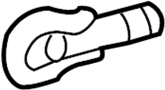 Image of Tow Hook (Front, Rear) image for your 2004 Toyota Highlander  Base Sport Utility 
